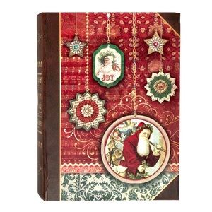Punch Studio Kraft Ornaments Book Box (68947), Small
